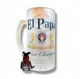 16 oz Frosted Beer Mug,Family Dad God Parent Gift (Papa)