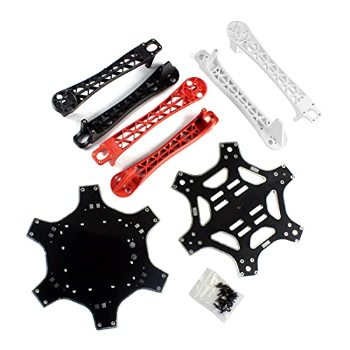 Qwinout F550 Rc Hexacopter Unassembly Diy Drone Pnf Combo Set Kk Multicopter Flight Control Board (No Battery/Tx/Rx) #TOP3