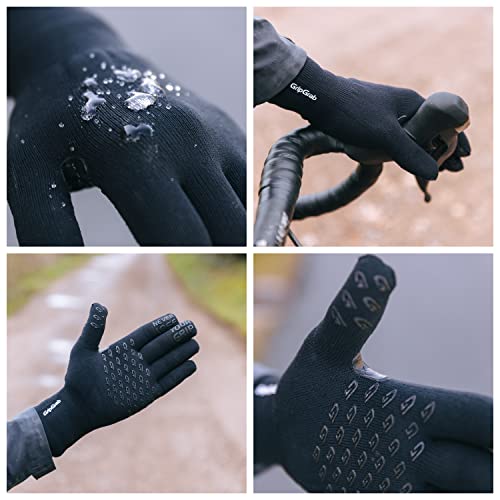 Gripgrab Guanti Da Ciclismo Antiscivolo Invernali Impermeabili Protezione Antipioggia A Dita Lunghe Antivento Bici Mtb - 3