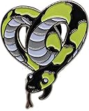 Agender Pride Snek Enamel Pin LGBTQ Pride Flag Colors | Subtle Pride Jewelry