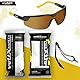voltX GT Adjustable Bifokale Lesen Schutzbrille (BRAUN +2.0 Dioptrie) CE EN166FT, Anti Beschlag Beschichtung, anpassbarer Bügel, Kratzfest, UV400 Schutz.