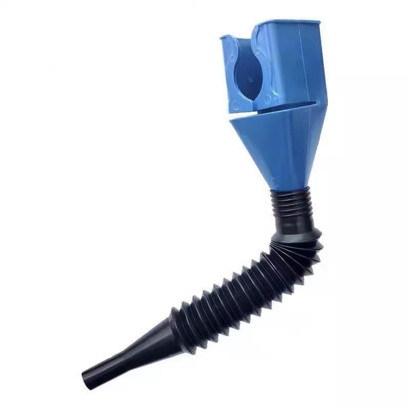 MR.JV Flexible Draining Tool Snap Funnel – Spill-Free Plastic Funnel, Multifunctional Long Neck for Automotive Oil, Engine Fluids, Water, Diesel, Kerosene, and More (Pack of 1)-image-16