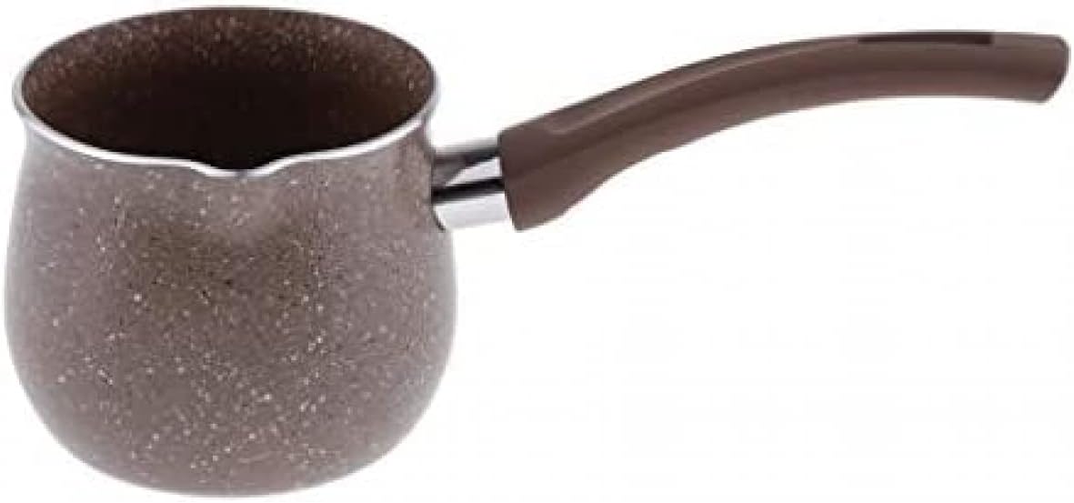 Milk Casserole Milk Pan Saucepan with Non-Stick Coating, Ceramic Melting Pot Noodle Pot-S