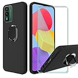 CAXKJE para Nokia XR21 (6.50 Pulgada) Fundas + 2 Piezas Protector Pantalla,Negro Soporte Caso Silicona Cover Carcasa Suave Case,para XR21 Cristal Templado Film CAXKJE para Nokia XR21 (6.50 Pulgada) Fundas + 2 Piezas Protector Pantalla,Negro Soporte Caso Silicona Cover Carcasa Suave Case,para XR21 Cristal Templado Film