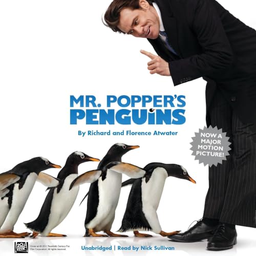 Mr. Popper's Penguins Audiobook By Richard Atwater, Florence Atwater cover art