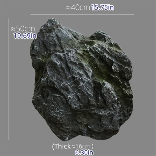 Realistic Outdoor Fake Rock Cover for Well Pump & Septic Tank - Lightweight, Durable, Weatherproof Landscape Decoration - Perfect for Garden & Yard Privacy