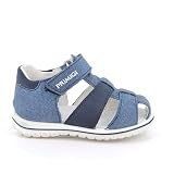 PRIMIGI 1363433 Sandales pour enfant avec sangle plantaire en cuir, bleu, 26 EU