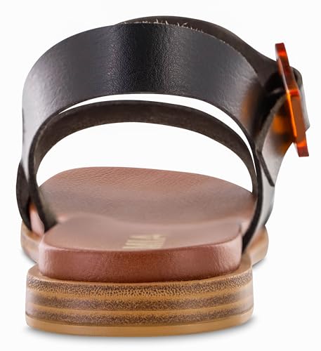 MIA Shoes Peyton Open Toe Flat Sandals for Women3