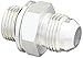 Eaton Weatherhead MC5315X6X14 Carbon Steel SAE 37 Degree (JIC) Flare-Twin Fitting, Adapter, M14 Metric Straight Thread Male x 3/8" JIC Male