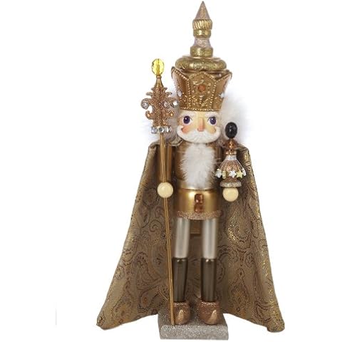 Kurt Adler 18-Inch Hollywood Gold King Nutcracker Cover