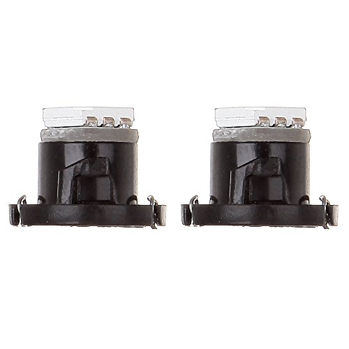 Cciyu 6 Pack T4.7 Neo Wedge A/C Light Instrument Panel Gauge Cluster Dashboard Led Bulb(Blue) #TOP6