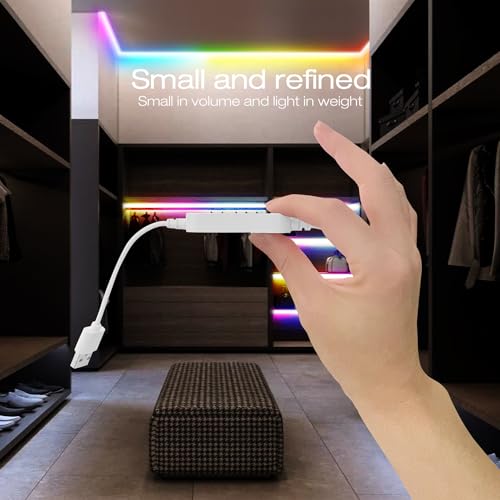 GLEDOPTO WLED ESP32 Mini LED Strip Controller DC12-24V RGB IC Digital with Mic Sound Mode Dynamic Lighting DIY for WS2811 WS2812 WS2812b SK6812 WS2815 Addressable FCOB LED Strip - Image 6