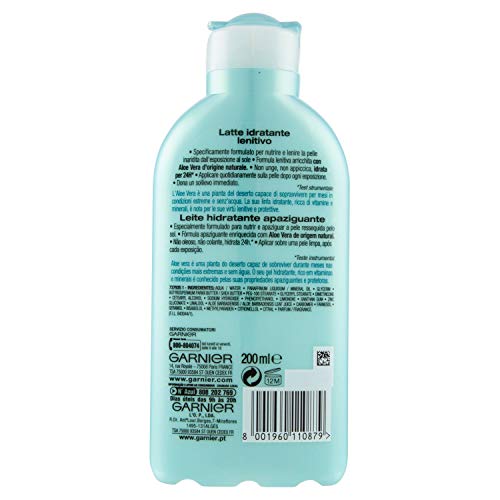 Körpersonnenschutz Latte Idratante Calmante Ambre Solaire 200 Ml – Ansicht 3