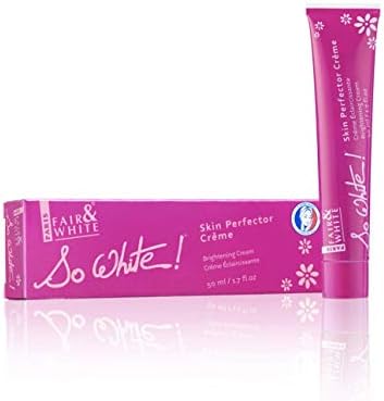 Fair and White So White Perfector Cream – 1.7 fl oz / 50ml – Skin Brightening Face Cream- Formulated for Moisturizing and Nourishing Skin