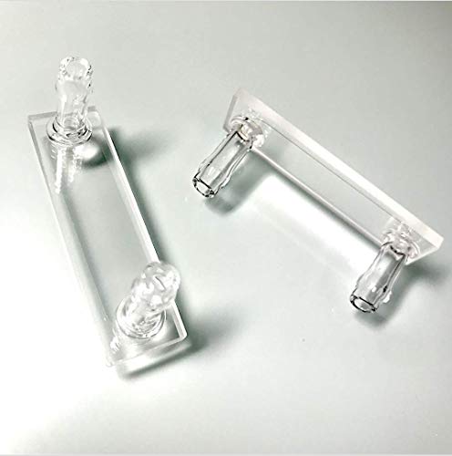 Alpha Nanotech UV Flow-Through Quartz Cuvettes (Pathlength: 0.5 mm; 1.0 mm, 5.0 mm; Chemical- and Temperature Resistant) (Light Path 0.5 mm, Qty: 1)