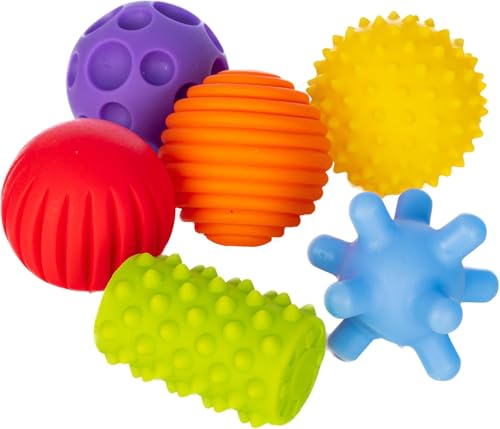Imagen de FANCY Baby Pelotas Sensoriales para Bebés Juguete Educativo para Bebés a Partir de 3 Meses