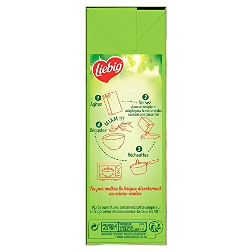 LIEBIG - Pursoup Velouté De Potiron À La Crème Fraiche Briques 600Ml - Lot De 4 - Offre Special
