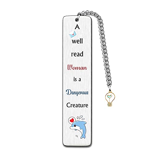 Marque-page pour femme et idée cadeau original pour amoureuse de lecture et de littérature