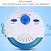 BTuregsau Waterproof Shower Radio, Mini Portable FM Radio Built in Speaker for Bathroom Kitchen, Boating, Hiking, Shower Speaker