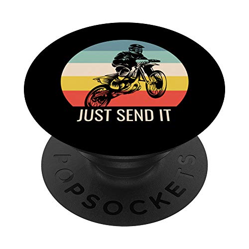 Dirt Bike, Motocross Gift; Basta inviarlo PopSockets Supporto e Impugnatura per Smartphone e Tablet