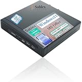 【整備済み品】エイチピー超ミニPC EliteDesk 800G2 DM/MS Office 2019&Windows11 Pro搭載/第6世代COREi7 6700Ｔ 2.8GHz（SSD:512GB メモリDDR4 16GB）/小型 パソコン デスクトップ/静音性/4K HDR再生対応