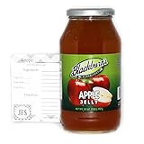 Apple Jelly by Blackburn's in a Large 32 Ounce Jar, Bundled with a JFS Recipe Card