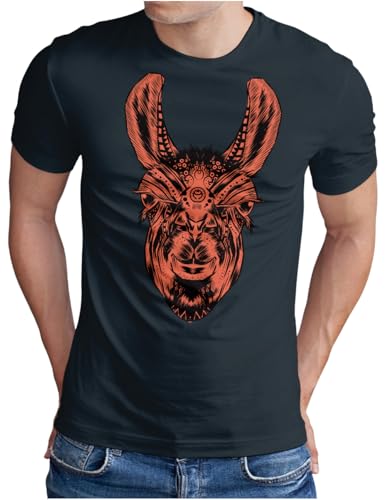 T-shirt Homme Yoga Lama Namaste pour séances de méditation et détente