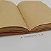 Handcraft Leather Journal with Lined Paper, 120 Sheets Kraft Pages, Leather Strap Closure, Light Brown, 5x7 Inches