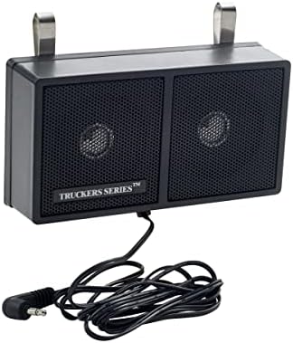 Amazon Com Roadpro Rp 160 6 Watt Visor Mount Twin Cb Extension Speaker Black 3 Inch X 5 1 2 Inch Electronics