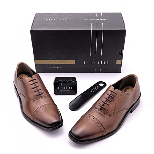Image of Handmade Premium Genuine Leather Formal Shoes for Men | Office Uniform Dress Oxford Shoes | Gold Shoes