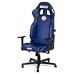 Sparco ICON Gulf Racing Sedia Gaming e Ufficio Ergonomica, Schienale Reclinabile fino a 150°, Supporto Lombare Regolabile, Braccioli 2D, Pistone Certificato SGS, Meccanismo Basculante