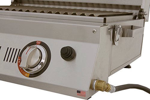 Solaire Sol-Aa23A-Lp Allabout Double Burner Infrared Gas Grill, Stainless Steel #TOP4