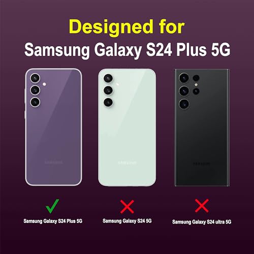 Image of amazon basics Back Case Cover for Samsung Galaxy S24 Plus 5G | Compatible for Samsung Galaxy S24 Plus 5G Back Case Cover | Liquid Silicon Magic Case with Camera Protection | Lavender