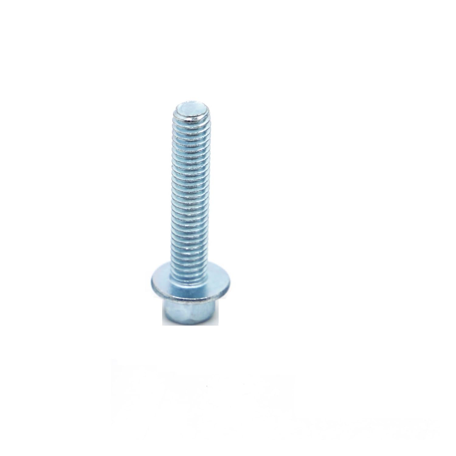 Rkodrsmg 20Mm M5 M6 M8 M10 M12grade 8.8 Galvanized Hexagonal Flange Bolts Flange Screws Hexagonal Belt Pad Gb5787(,M8 2Pcs)