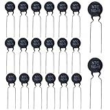Gurtt 20 Stück Thermistor, 10D-11 10 Ohm +/-10% Strombegrenzungs-Kraft-Thermistor (10D-11)