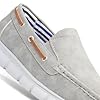 Cushion Walk Declan Mens Grey Casual Boat Shoe - Size 8 UK - Grey #5