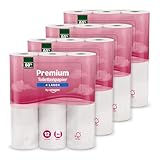 by Amazon Toilettenpapier, 4-lagig Gestepptes, Besonders Weich, 48 Rollen (12 Rollen, 4-er Pack), 160 Blätter pro Rolle, FSC-Zertifiziert