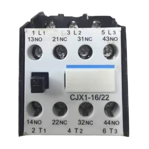 Contacteur DC24V CJX1-16/22 pour remplacer un relais usé et stabiliser une armoire électrique