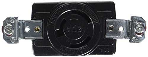 Receptacle, Single, 3P, 3W, 20A, 125/250V #TOP16