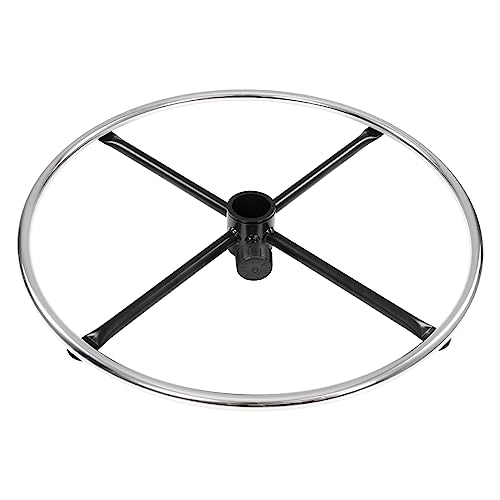 Image of BOLISS Enlarged Office Drafting Chair Foot Ring, for Home and Office Chairs, 350lb Weight Capacity - Plated