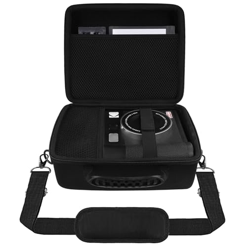 Étui pour KODAK Mini Shot 4 ERA khanka housse rigide de protection pour appareil photo noir
