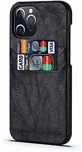 Étui porte-cartes iPhone 14 Pro Max en cuir pour le quotidien