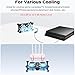 ELUTENG Dual Cooling Fan Whisper Quiet 80mm USB Fan 3 Adjustable High Speed USB Port Heatsink Fans Compatible for PS4, PS5, Router, Laptop, PC, Xbox Cooling Electronics