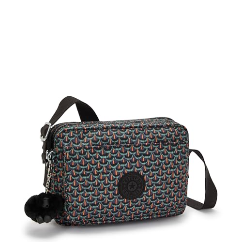 Image of Kipling Women's Abanu Medium Crossbody Bag, Lightweight, Adjustable Nylon Waist Pack with Multi-Compartment Zip Pockets