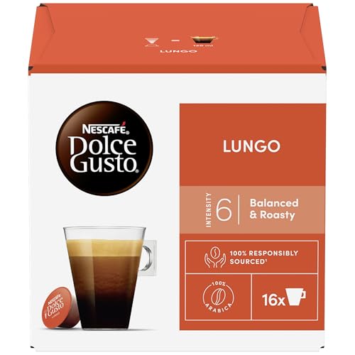 Nescafe Dolce Gusto Lungo Coffee Pods/ Coffee Capsules 16 Capsules