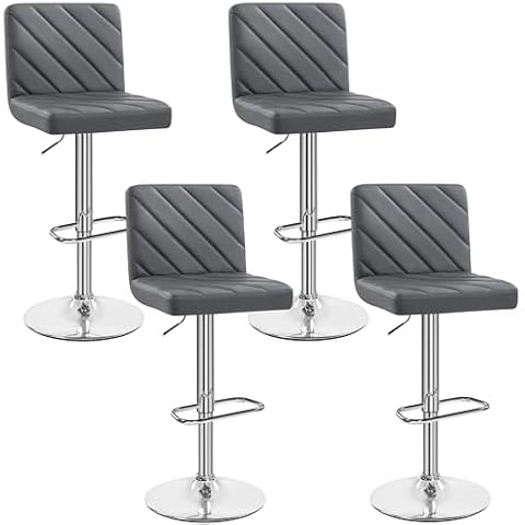 Yaheetech Tabourets de Bar Réglables Cover