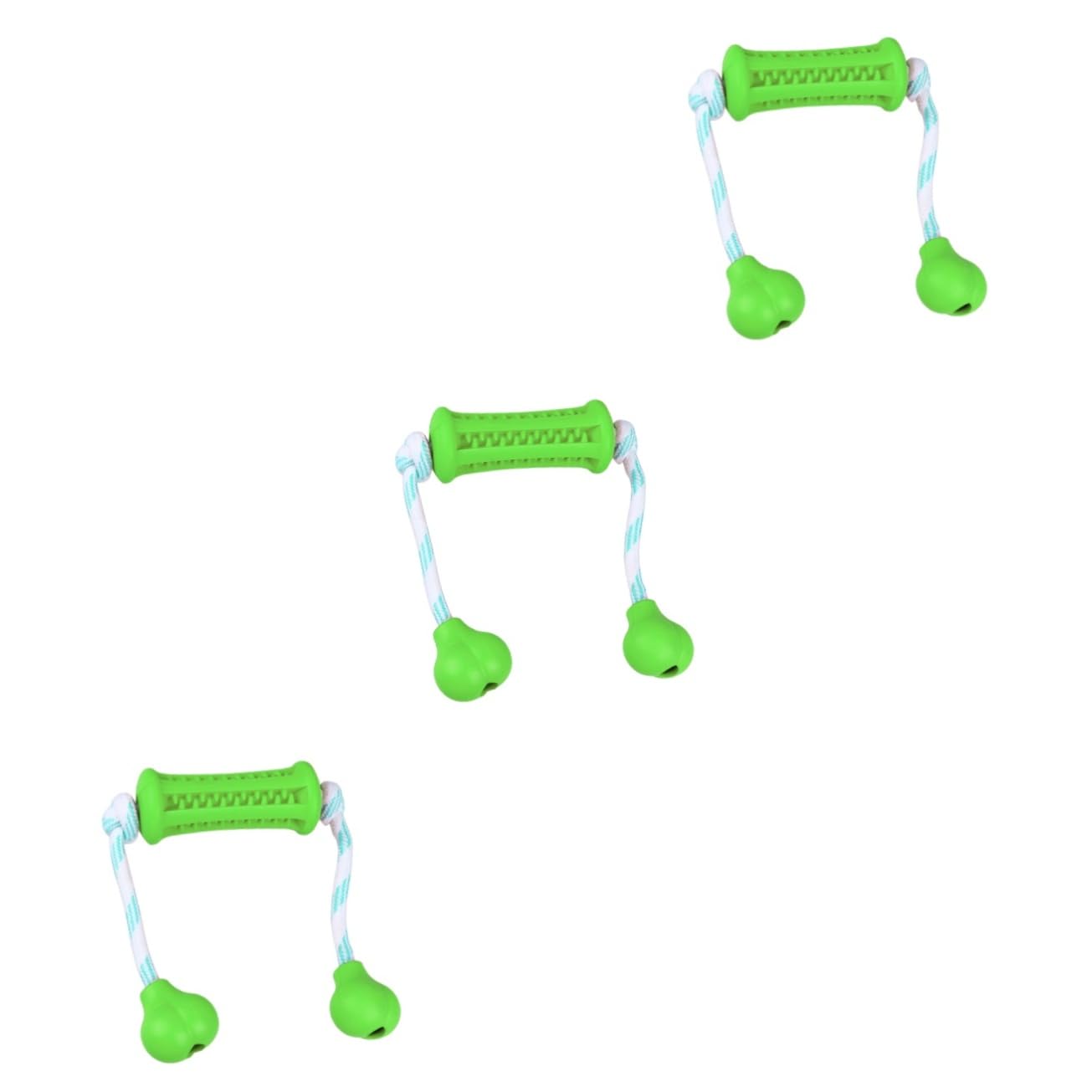 Toddmomy 3piezas para De Cuidado Cepillo De Dientes para Masticable para Limpiar y para Cachorros y Verde