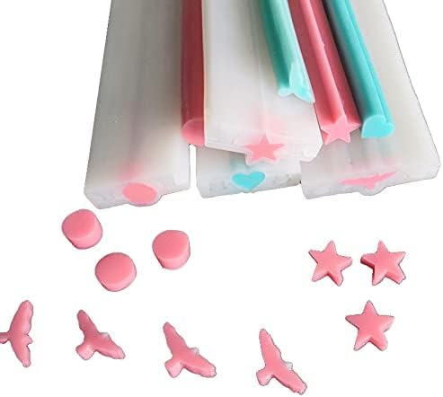 1Pcs DIY Handmade Soap Candle Tube Mould Round Pentagram Heart Eagle Shape Column Silicone Mold Embed Soap Making Supplies Silicone Mold for Soap Mousse Baking Mold (Eagle Shape)