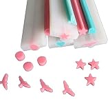 1Pcs DIY Handmade Soap Candle Tube Mould Round Pentagram Heart Eagle Shape Column Silicone Mold Embe