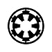 Galactic Empire Sticker Decal Notebook Car Laptop 5" (Black)